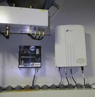 TETRA Repeater SEMTETRA SEMCO MARITIME inside WindTurbine TETRA Repeater SEMTETRA SEMCO MARITIME inside WindTurbine